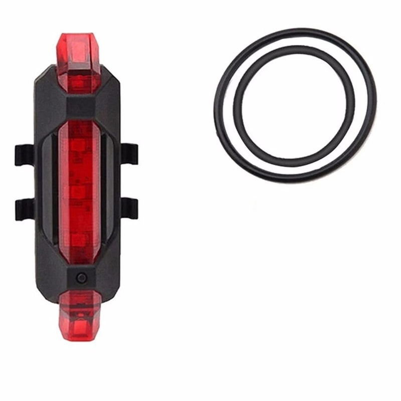 Rechargeable Bicycle Rear LED Taillight For Night Riding Safety 8