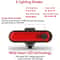 USB Rechargeable Bicycle Rear LED Taillight For Night Riding Safety 1