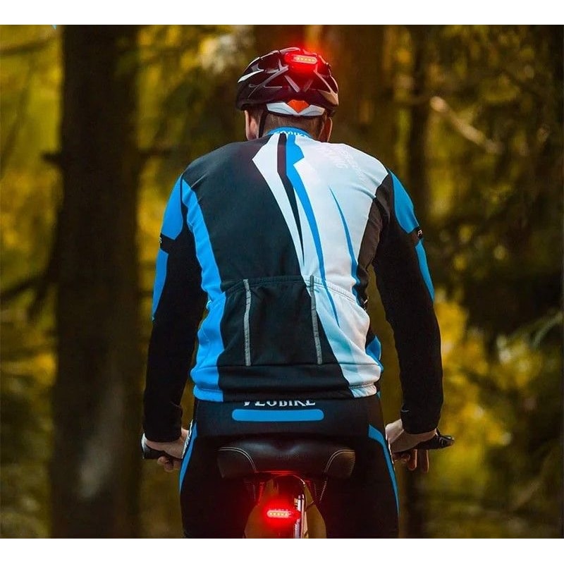 USB Rechargeable Bicycle Rear LED Taillight For Night Riding Safety 4