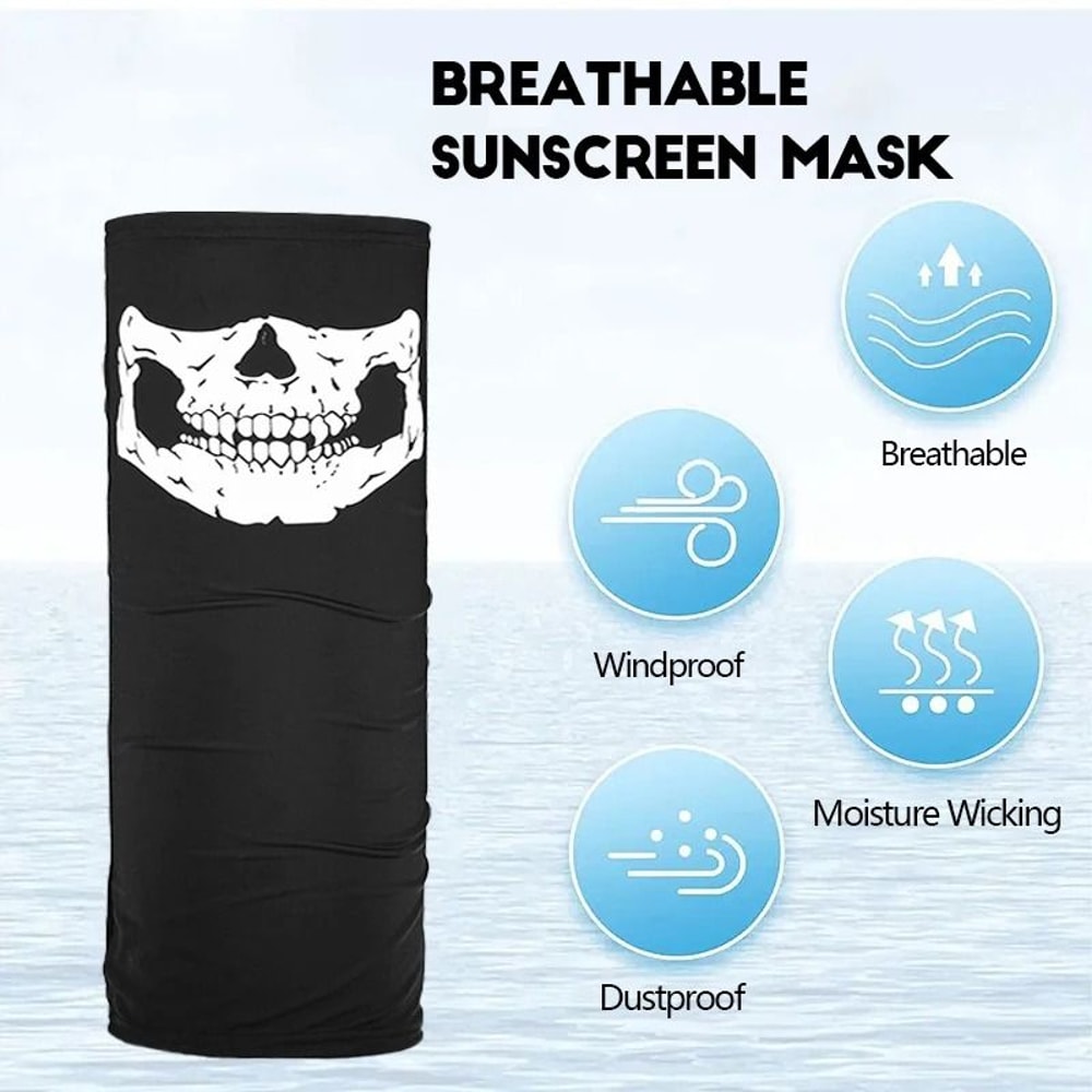 Breathable Summer Cycling Face Mask Bandana For Outdoor Sports 2