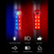 USB Rechargeable Bicycle Rear Safety Tail Light With Red And Blue LED 1