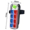 USB Rechargeable Bicycle Rear Safety Tail Light With Red And Blue LED 3