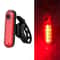 USB Rechargeable Bike Front Light And Taillight Set With Three Lighting Modes 1