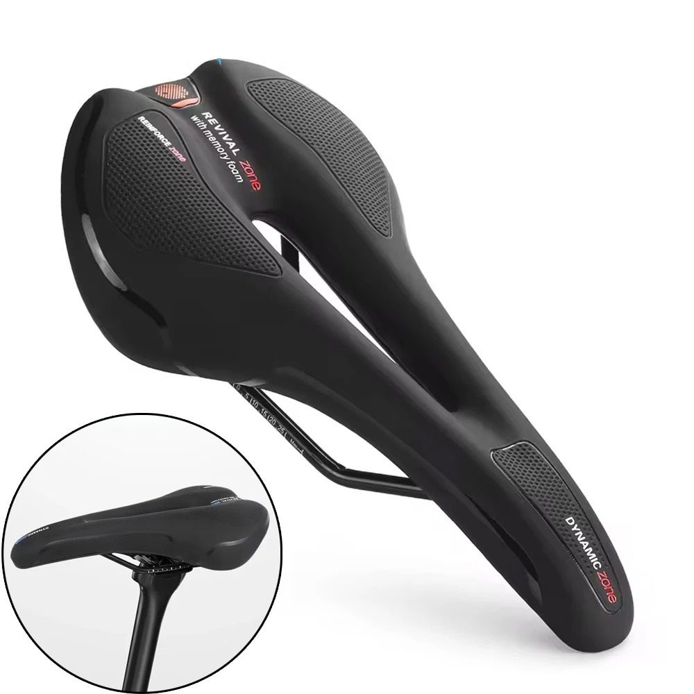 Lightweight Breathable Bicycle Saddle With Shockproof Cycling Cushion 0