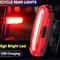USB Rechargeable Bicycle Tail Light With Bright COB LED For Night Safety 0