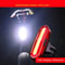 USB Rechargeable Bicycle Tail Light With Bright COB LED For Night Safety 4