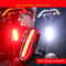 USB Rechargeable Bicycle Tail Light With Bright COB LED For Night Safety 7