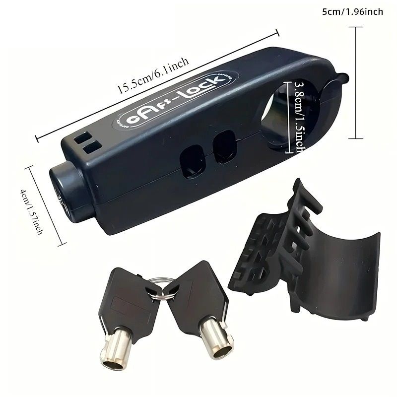 Portable Mini Bicycle Anti Theft Lock For Bikes Scooters And Motorcycles 1