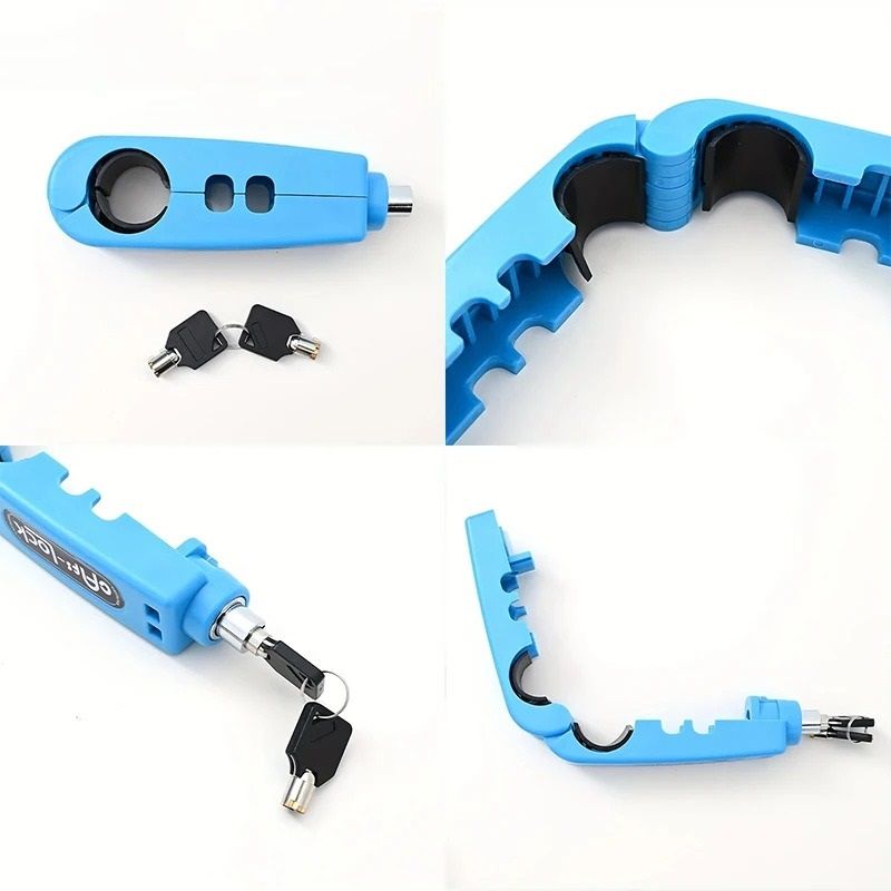 Portable Mini Bicycle Anti Theft Lock For Bikes Scooters And Motorcycles 3
