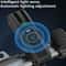 Smart Rechargeable Bicycle Front Light With Wire Free Remote And Horn 1