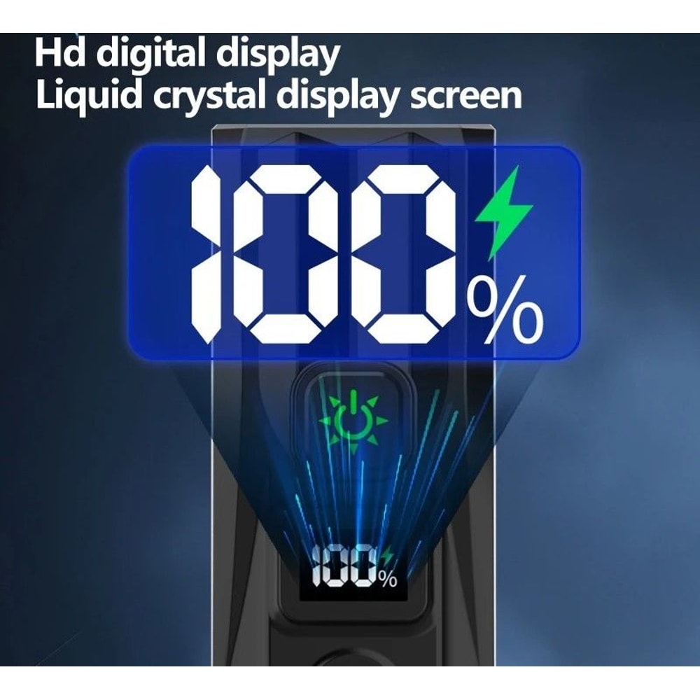 Smart Rechargeable Bicycle Front Light With Wire Free Remote And Horn 4