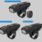 Smart Rechargeable Bicycle Front Light With Wire Free Remote And Horn 5