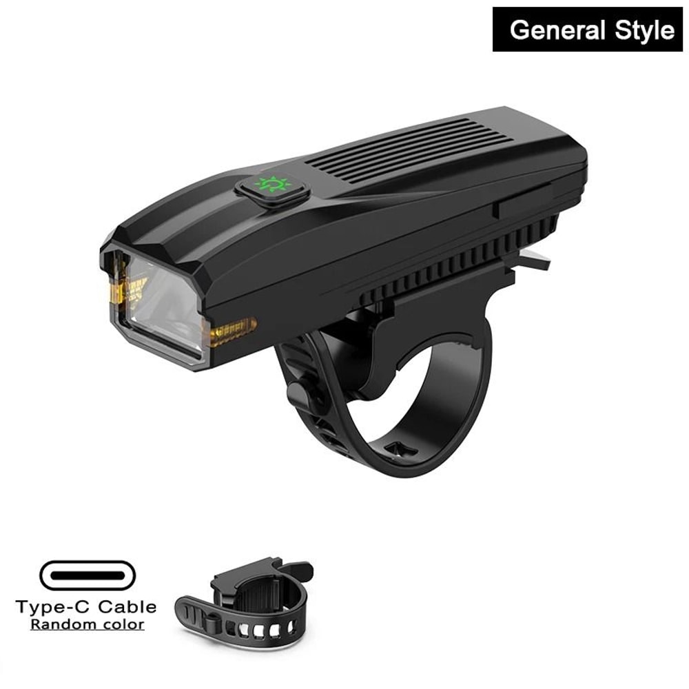 Smart Rechargeable Bicycle Front Light With Wire Free Remote And Horn 6