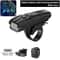 Smart Rechargeable Bicycle Front Light With Wire Free Remote And Horn 8