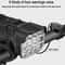 Rechargeable Bicycle Front LED Light With Horn For Night Riding 3