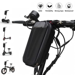 large capacity electric scooter bag front handlebar storage for bike and scooter