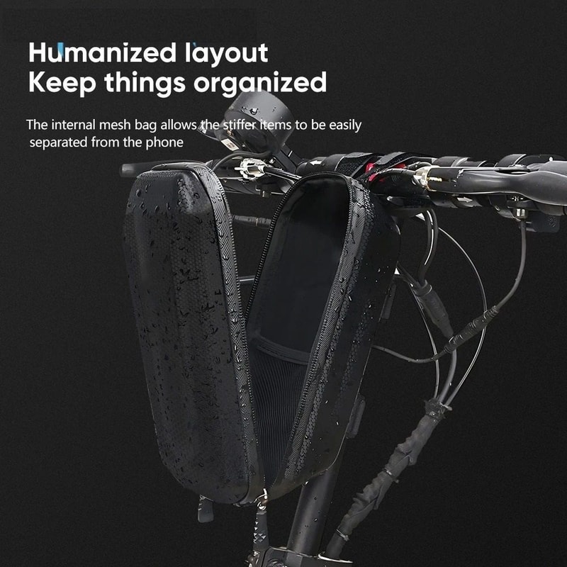 Large Capacity Electric Scooter Bag Front Handlebar Storage For Bike And Scooter 3