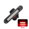 USB Rechargeable Bike Tail Light LED Bicycle Rear Safety Warning Lamp 8