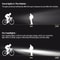 Rechargeable Bicycle Front Light Waterproof LED Bike Headlight 2