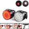 Rechargeable Mini Bike Light COB Bicycle Front And Rear Safety Lamp 0