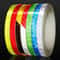 Reflective Bike Stickers Safety Tape Fluorescent Bicycle Warning Strips 5