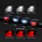 Silicone Waterproof Bike Light Set LED Bicycle Front And Rear Lamp 0