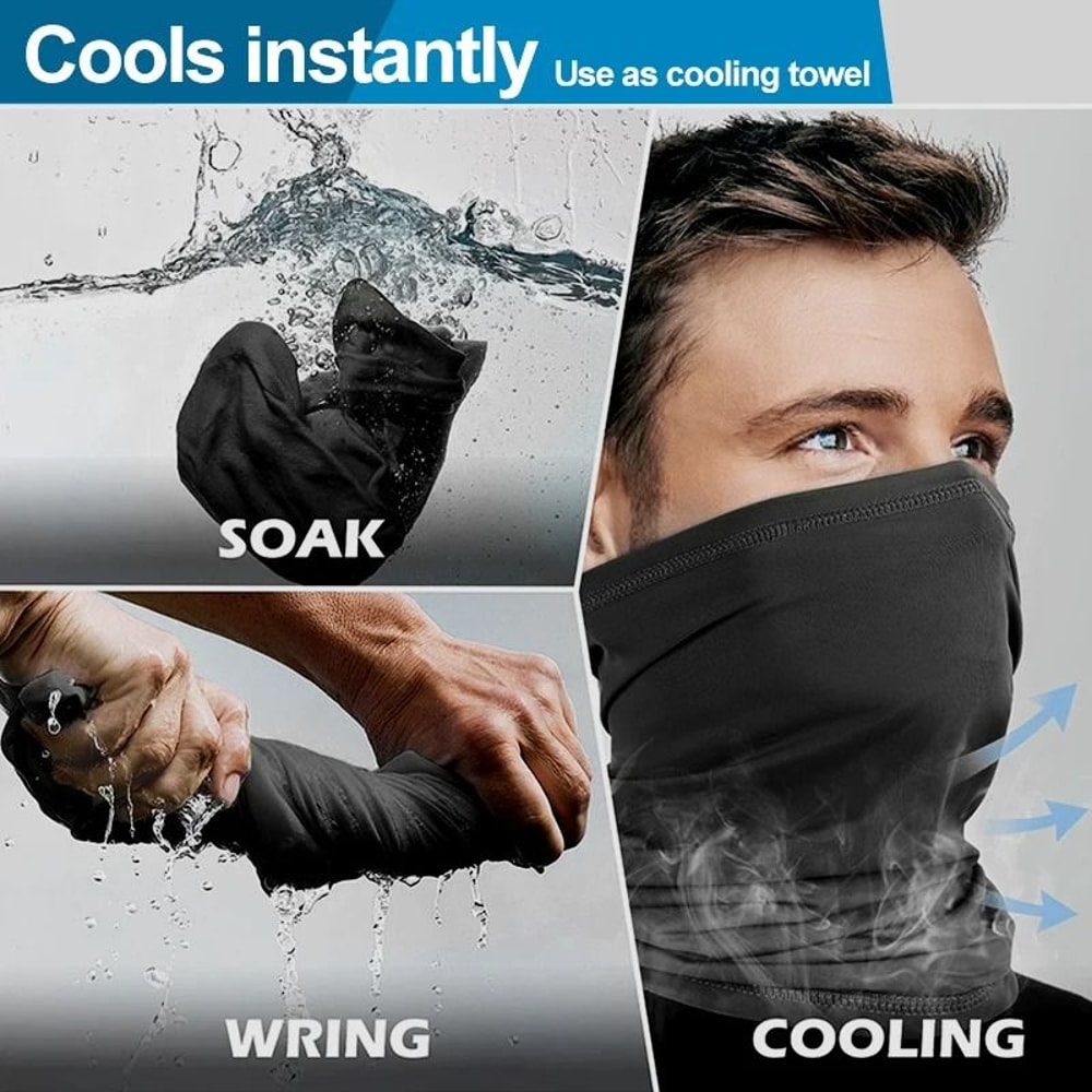 Breathable Cycling Face Mask Summer Neck Gaiter Sport Bandana 2