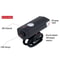 USB Rechargeable Bike Front Light LED Bicycle Headlamp With Three Modes 2