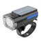 Solar Rechargeable Bicycle Front Light USB Type C Headlight 6