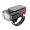 Solar Rechargeable Bicycle Front Light USB Type C Headlight 7