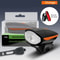 USB Rechargeable Bicycle Light Set Front And Rear With Horn 14