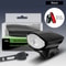 USB Rechargeable Bicycle Light Set Front And Rear With Horn 7