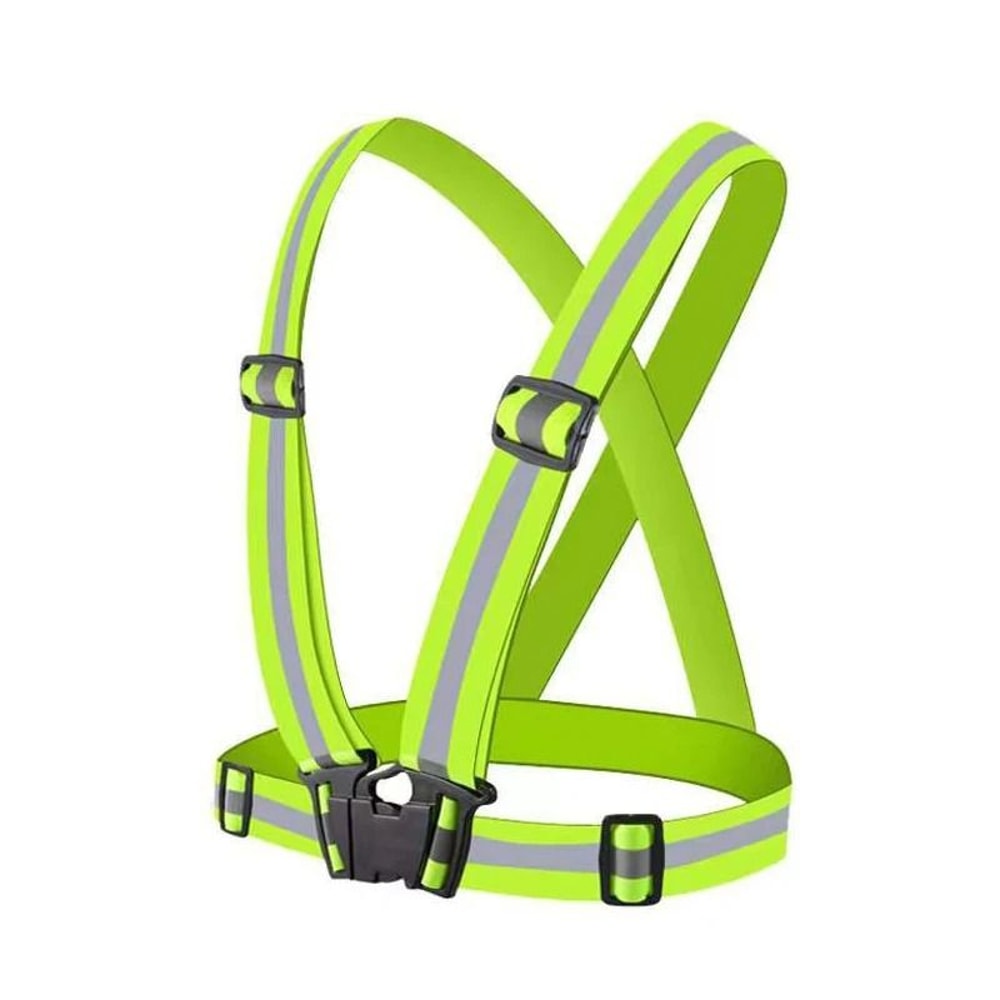 Adjustable Reflective Safety Vest For Cycling Running And Outdoor Activities 6