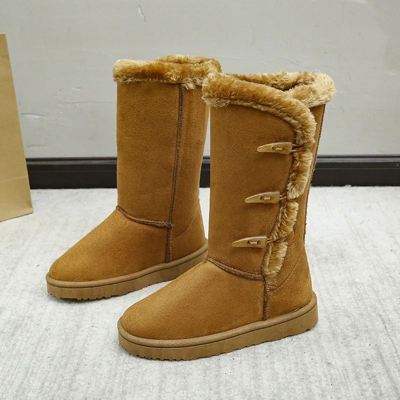 Women Winter Snow Boots Warm Plush Platform Casual Shoes 1