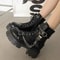 Add Both Style And Comfort To Your Ride With These No Slip Soft Bottom Motorcycle Boots For Women T 0
