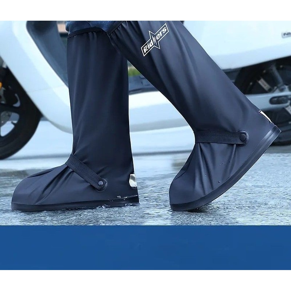 Waterproof Shoe Covers Outdoor Travel Rainproof Non Slip Shoe Protection 5