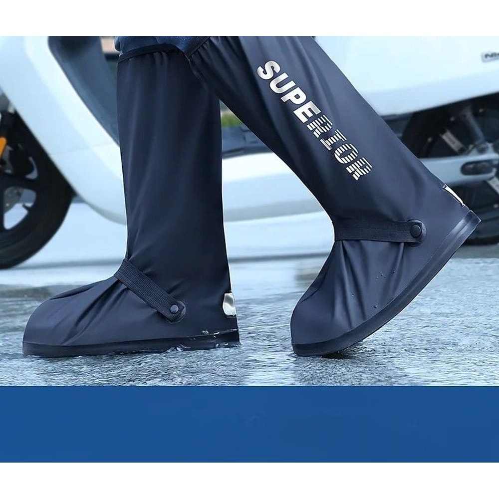 Waterproof Shoe Covers Outdoor Travel Rainproof Non Slip Shoe Protection 6