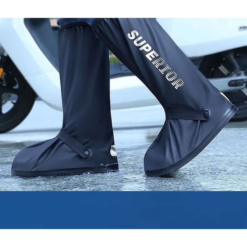 Waterproof Shoe Covers Outdoor Travel Rainproof Non Slip Shoe Protection 6