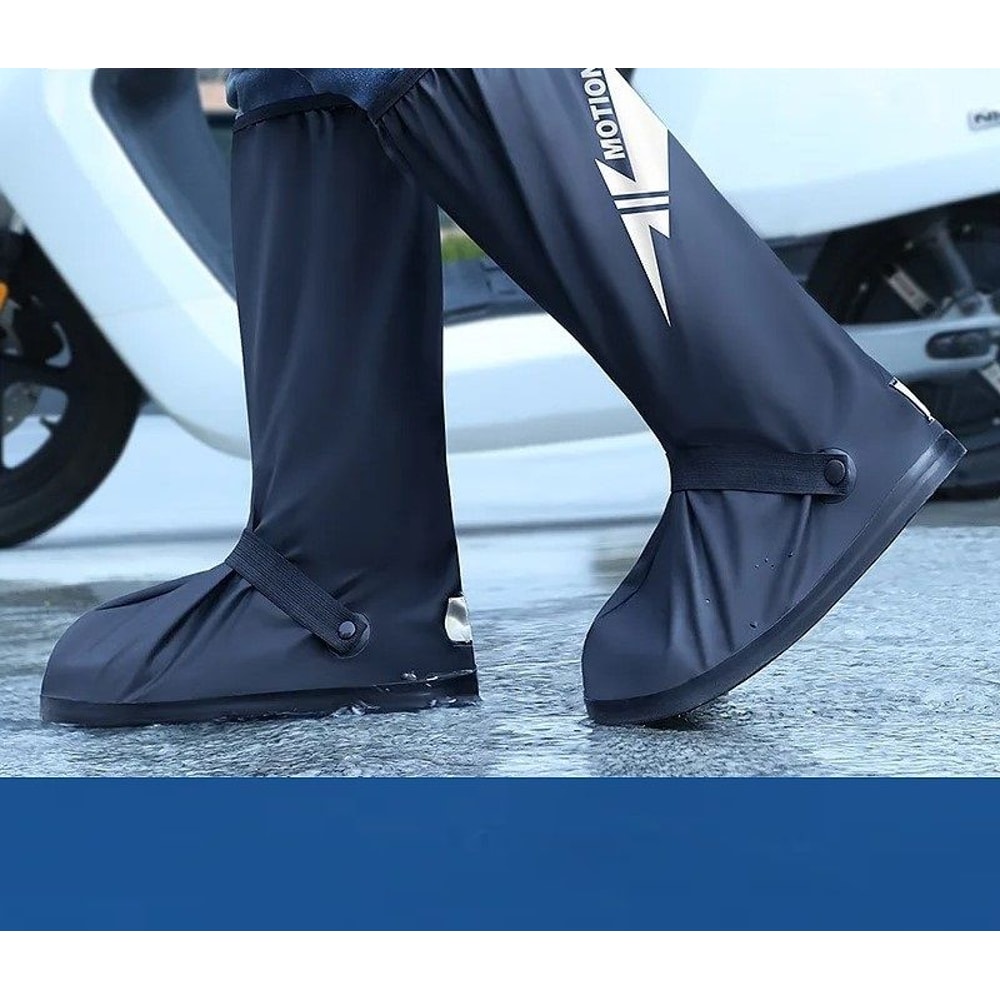 Waterproof Shoe Covers Outdoor Travel Rainproof Non Slip Shoe Protection 7