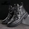 Men Chelsea Boots Business Formal Dress Casual Ankle Platform Shoes 3