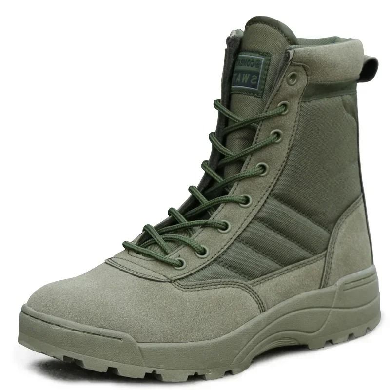 Tactical Military Boots Men Desert Combat Outdoor Hiking Ankle Shoes 8
