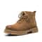 Genuine Leather Men Chelsea Boots High Top Ankle Shoes 1