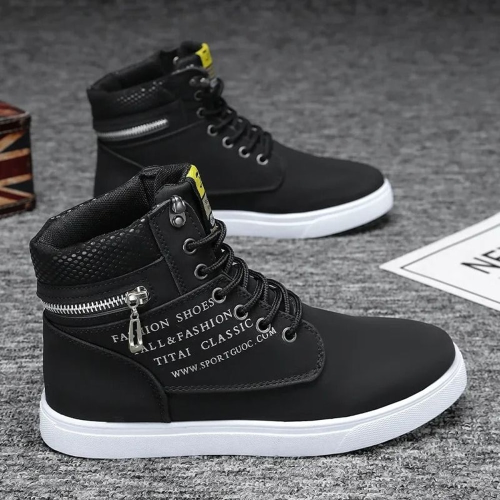 Men Casual Non Slip Lightweight Sneaker Fashion Platform Shoes 1
