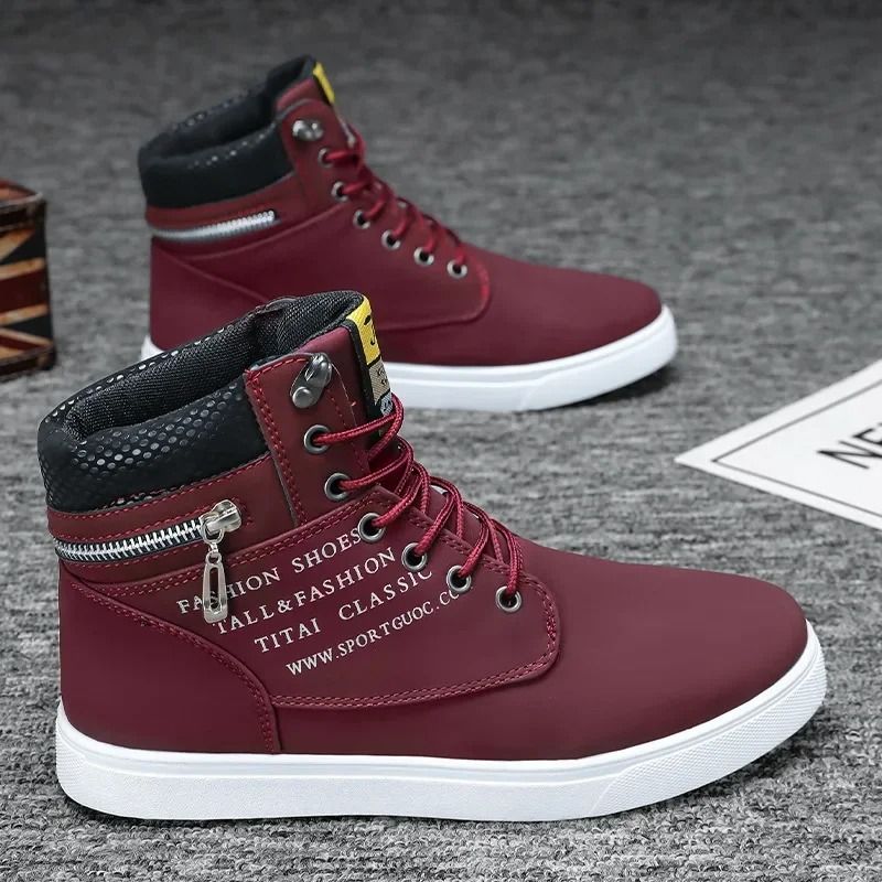 Men Casual Non Slip Lightweight Sneaker Fashion Platform Shoes 2