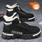 Men Snow Boots Winter Anti Slip Plush Warm High Top Outdoor Work Shoes 6