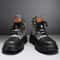 Men High Top Canvas Boots Casual Non Slip Thick Sole Outdoor Shoes 5