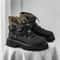 Men Platform Ankle Boots Fashion Strap Design Motorcycle Casual Outdoor Shoes 0