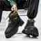 Men Platform Ankle Boots Fashion Strap Design Motorcycle Casual Outdoor Shoes 3