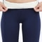 Thermal Velvet High Waist Winter Leggings Solid Color Thick Fleece Lined Classic Leggings 3