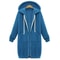 Women Thick Fleece Hooded Parka Jacket Winter Zip Up Sweatshirt Sports Outwear 2
